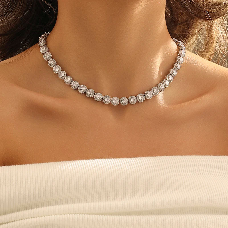 Colar Tennis Royale Premium moissanite