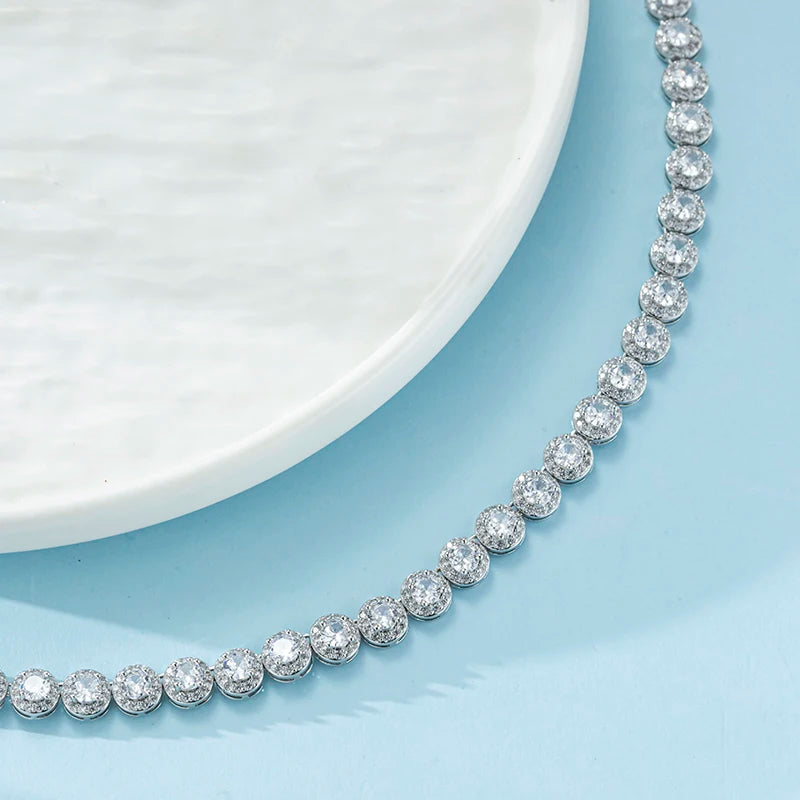 Colar Tennis Royale Premium moissanite