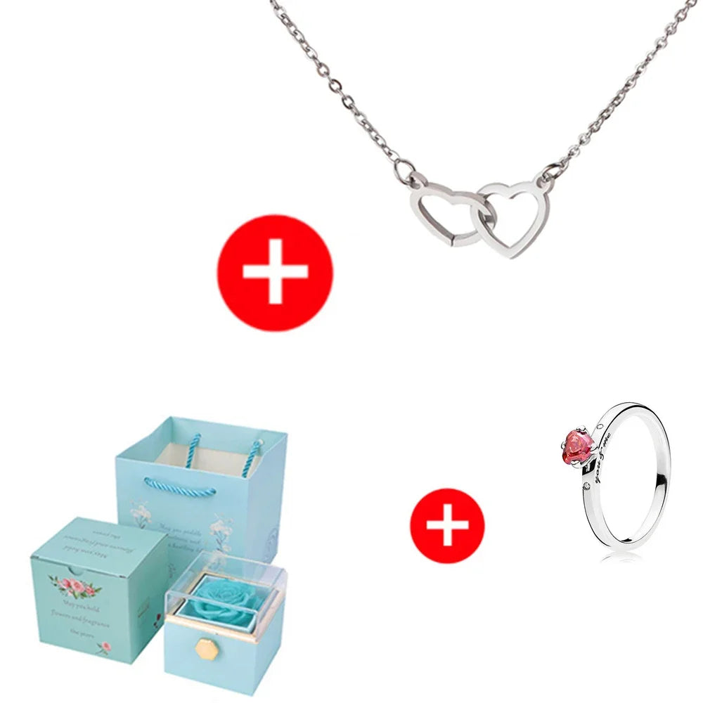 Colar rosa personalizado