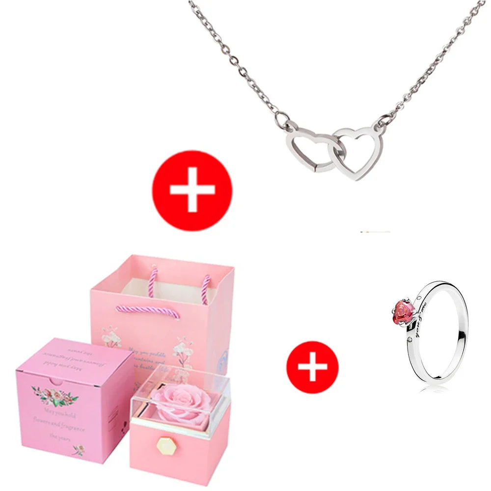 Colar rosa personalizado