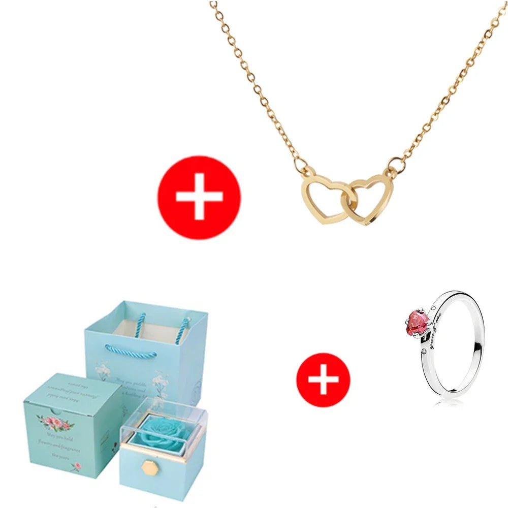 Colar rosa personalizado