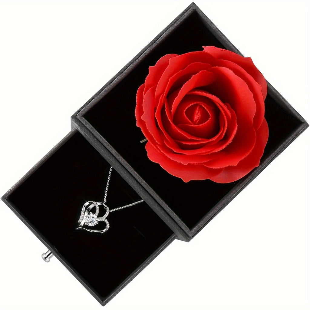 Caixinha Love – Rosa com Joia
