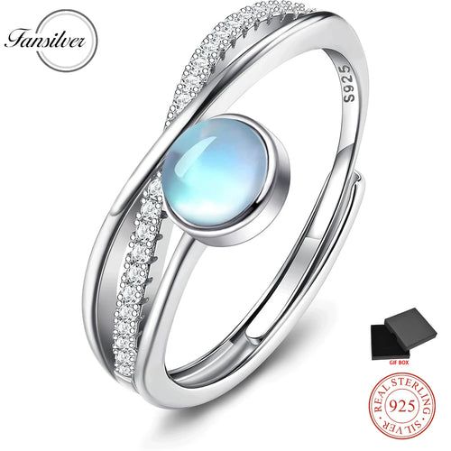 Anel Aura Lunar 925